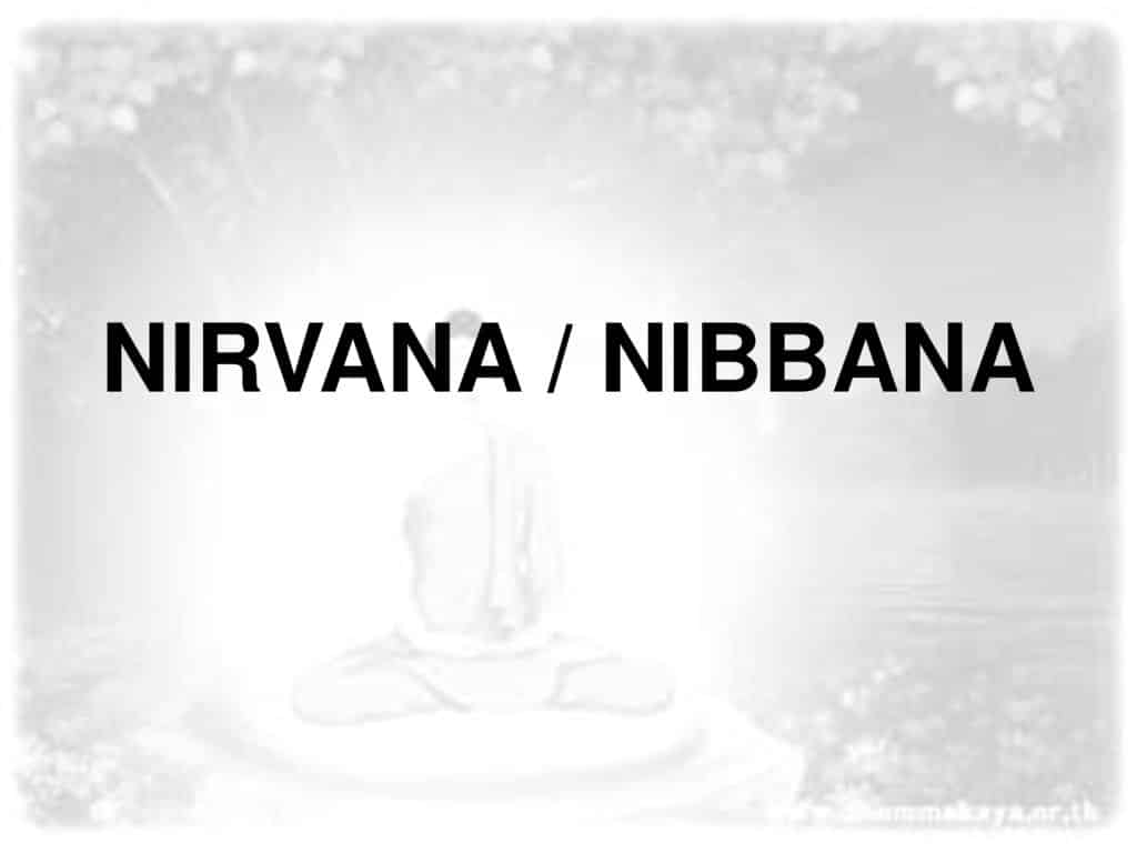 Nirvana/Nibbana – The Zen Universe